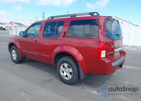 2006 Nissan Pathfinder S from USA, damaged, VIN 5N1AR18U46C665347